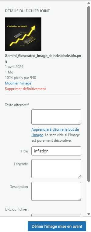 Médiathèque — image inflation